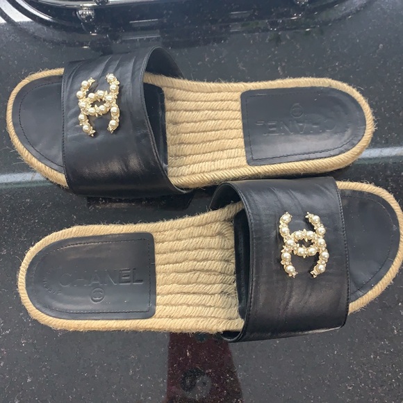 COPY - Chanel Mules BLACK - size 38 - Picture 6 of 9